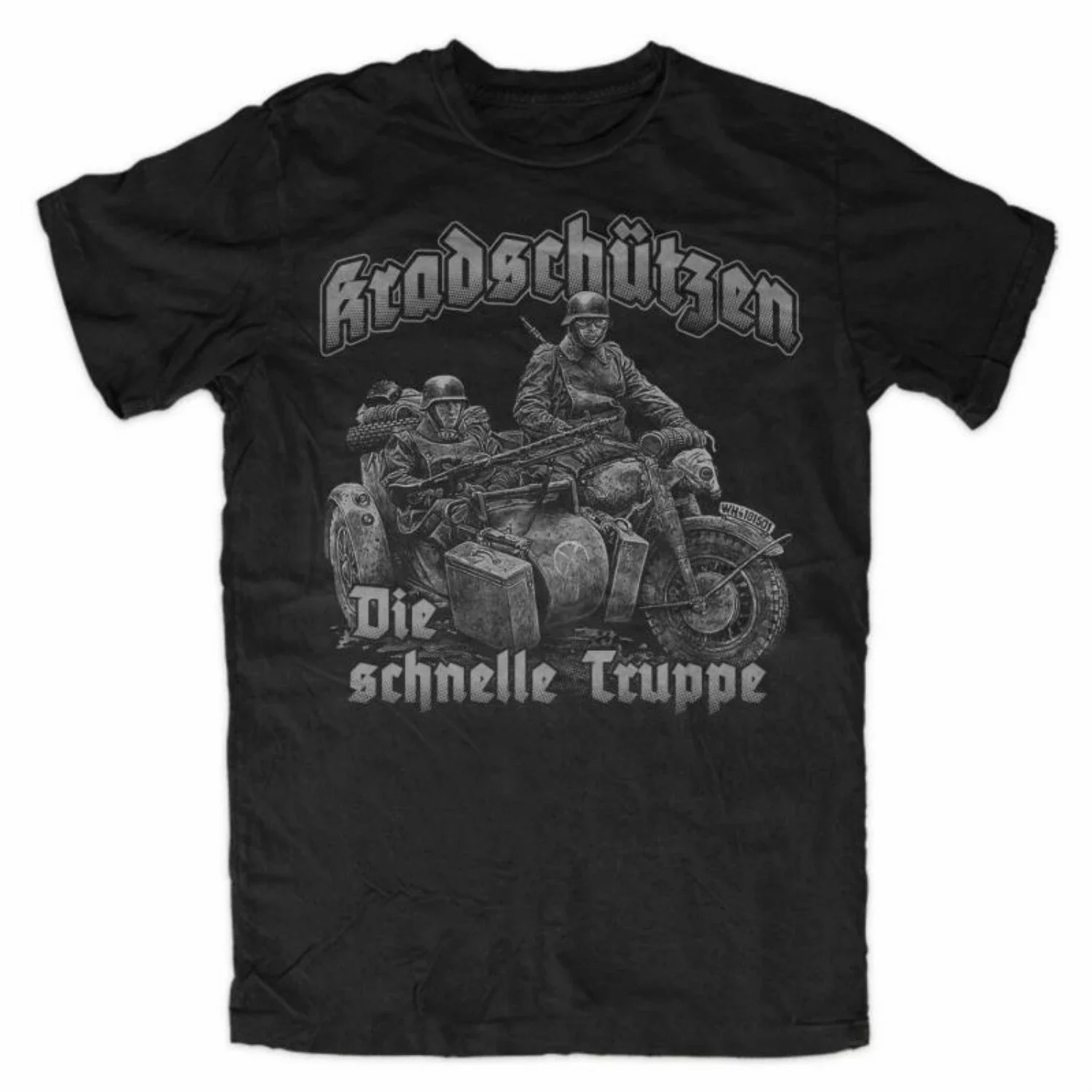 Wehrmacht Fast Troop Bundeswehr Motorized Infantry T-Shirt 100% Cotton O-Neck Short Sleeve Summer Casual Mens T-shirt Size S-3XL