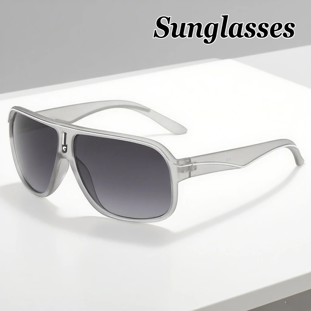 

Neutral Fashion New UV400 Sunglasses Outdoor Sports Sun Glasses Men's Driving Riding Essential Eye Protection Sunglasses