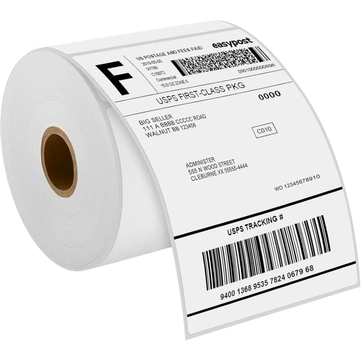 etiquetas-de-envio-termico-directo-de-4-x-6-x-500-etiquetas-de-correo-compatibles-con-brother-zebra-rollo-la-mayoria-de-las-impresoras-termicas-de-grado-comercial