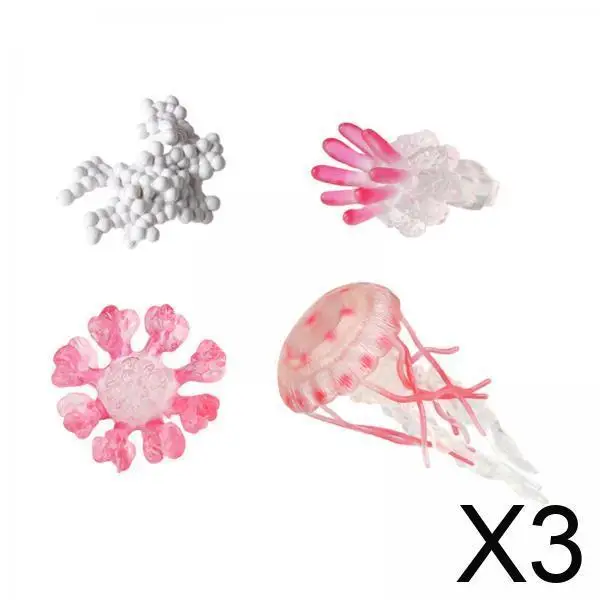 

Набор развивающих игрушек «Жизненный цикл медуз»: реалистичные модели животных для обучения детей