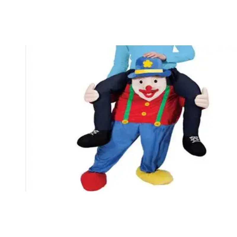 New 2025 Magic Pants Ride on Me Walking Mascot Back Costumes Adults Animals Fake Legs Christmas Halloween Cosplay Party Dre X159