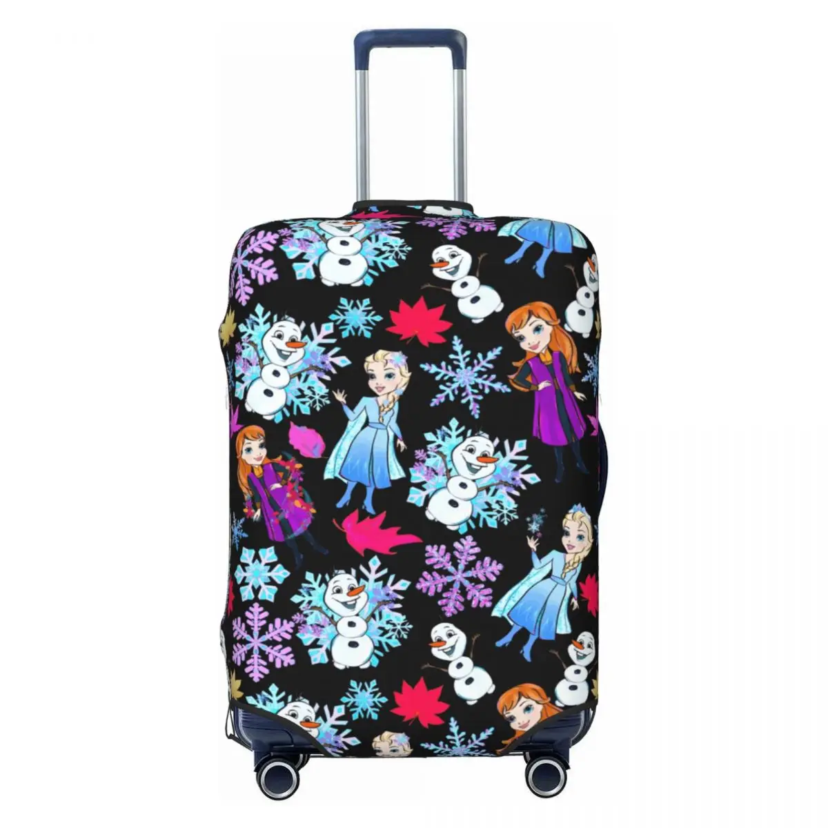 

Elsa Anna Frozen Princess Suitcase Cover Elastic Luggage Protective Covers for 18-32 inch