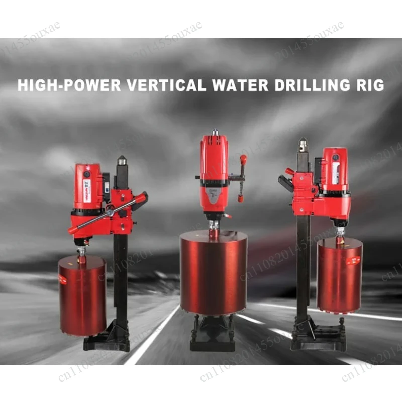 Industrial Electric Concrete Core Driller 5/6KW Wet Diamond Bit Water Cooling Drilling Machine For Engineering Hole Cutting