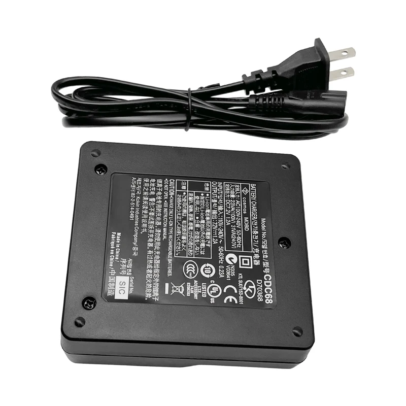 

Черное новое двойное зарядное устройство CDC68 для тахеометра SK BDC46 BDC58 BDC70 Тахеометра для геодезических аккумуляторов