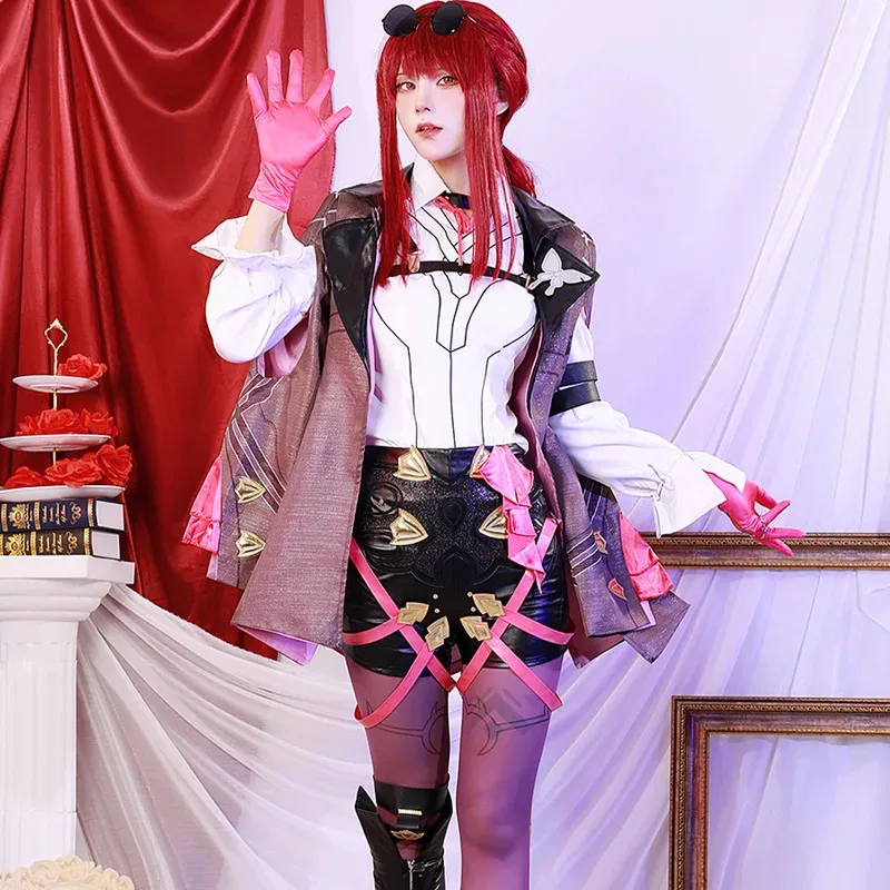 

Honkai Star Rail Kafka Cosplay Costume Adult Carnival Uniform Anime Halloween Party Costumes Masquerade Women Game