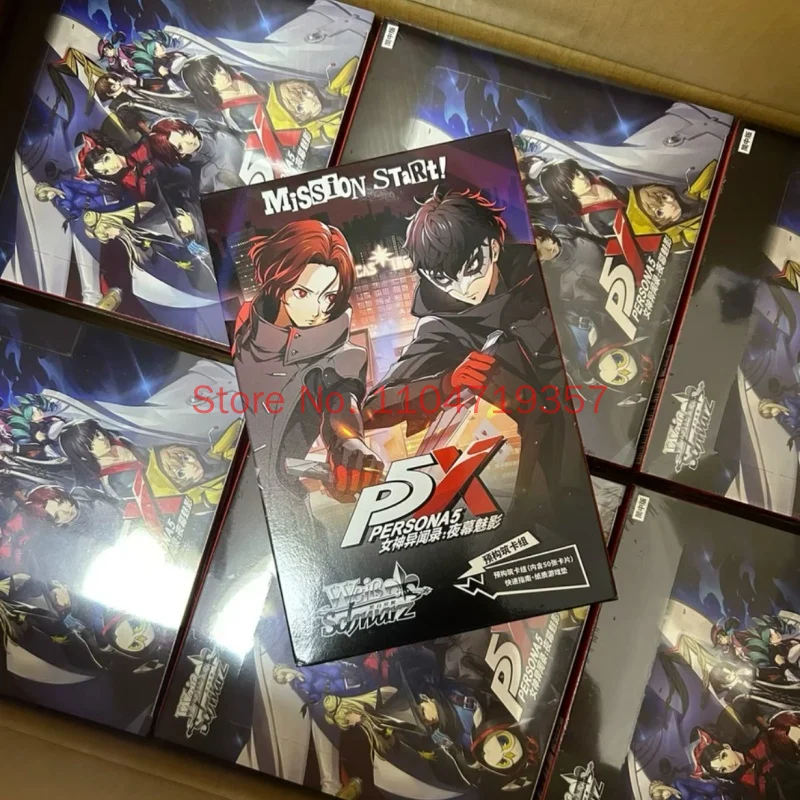 

Bushiroad Weiss Schwarz Persona 5 The Phantom X Pre Constructed Trial Deck Simplified Chinese Version Official Cards Toys Gifts