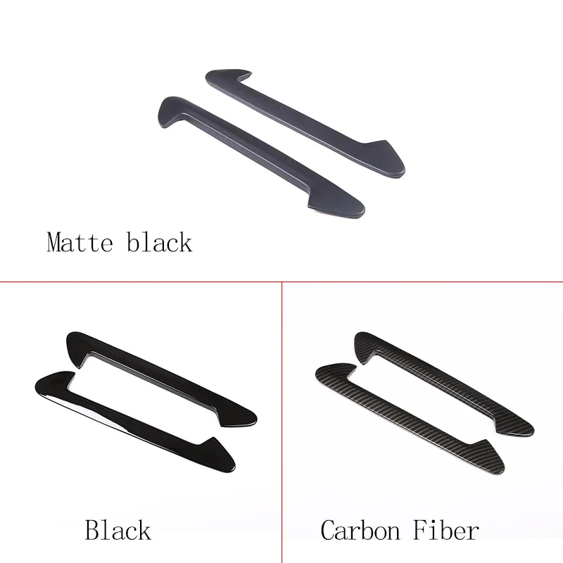 2 pcs Glossy Black ABS For BMW X3 G01 X4 G02 2018 2019 2020 Car ABS Chrome Side Air Fender Vent Trim Car Accessories