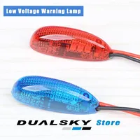 ZMR 2-6S Low Voltage Warning Navigation Light Lamp Led Lipo Battery Buzzer Alarm for RC Fixed-Wing Aircraft Racing Drone