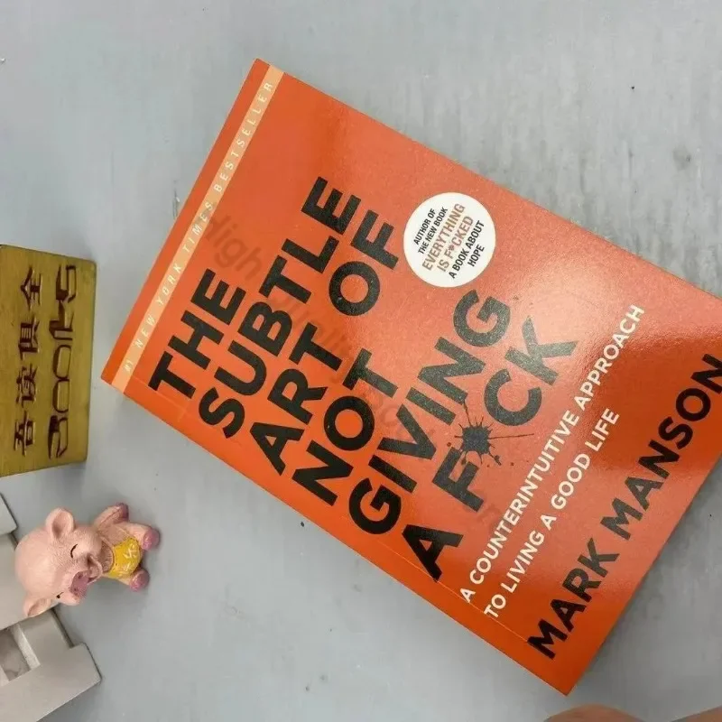 The Subtle Art of Not Giving A CAO/Reshape Happiness/how To Live As You Want By Mark Manson Self Management Stress Relief Book