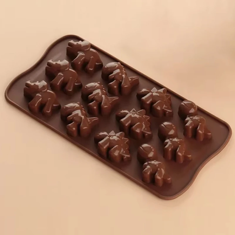 

Mini Silicone Chocolate Mould Nonstick Cake Mold Dinosaur Shape Fondant Jelly Candy Mold Cake Decorating Tool For Kitchen Baking