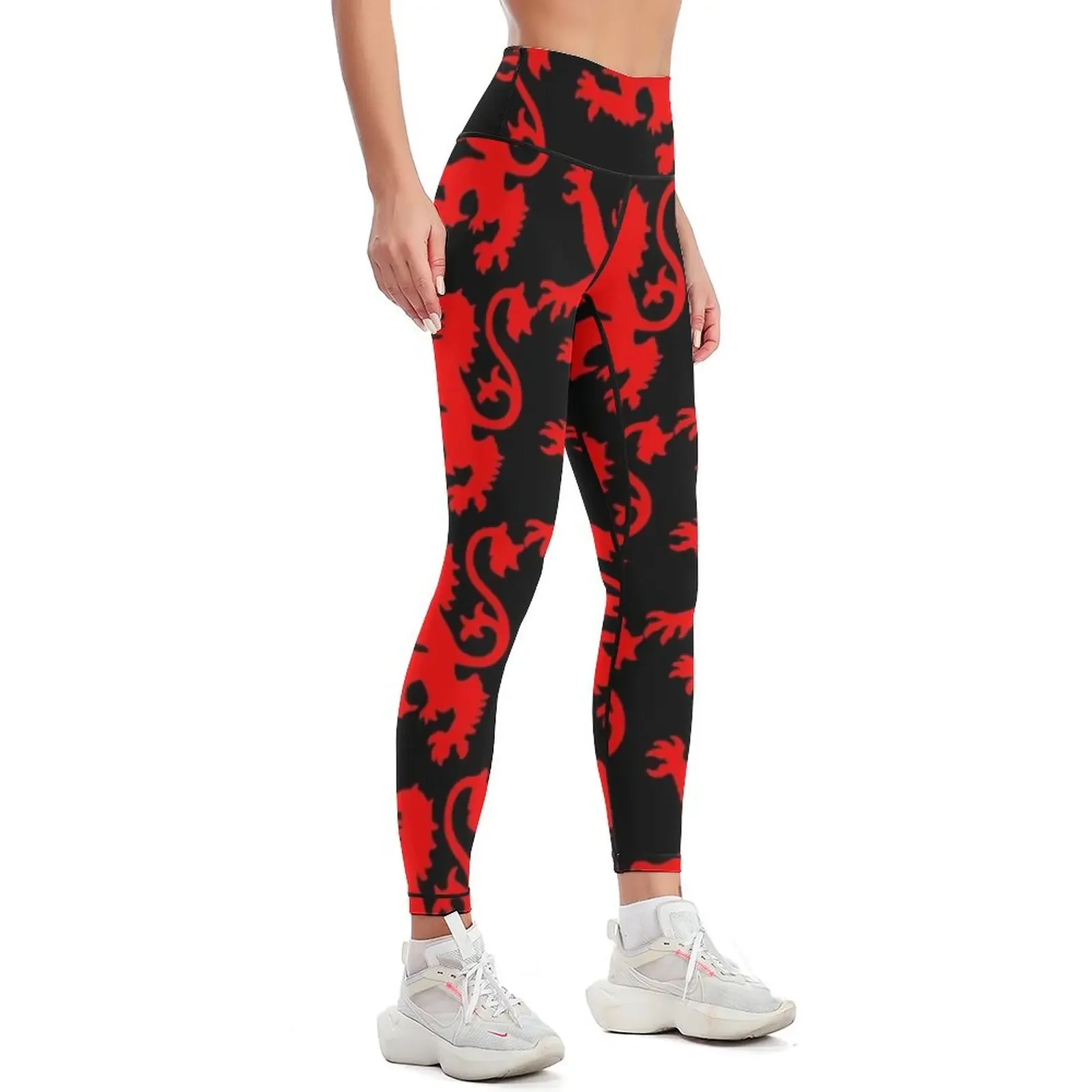 Scottish Lion Leggings gym's sportswear Legging sport for fitness Women's push up Womens Leggings