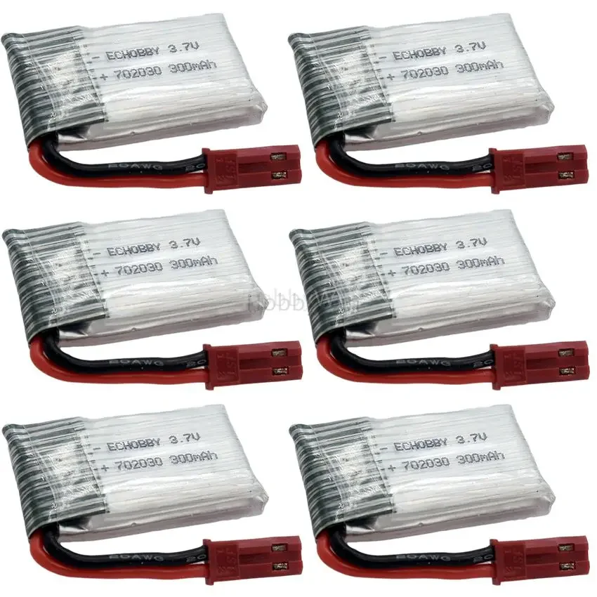 1S 3.7V 300Mah 25C Lipolymer Batterij Jst Plug Voor Mini Rc Vliegtuig Helicopter Racing Fpv Quadcopter drone