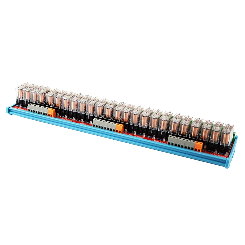 

24-Channel 2NO 2NC Relay Module DC 12V/24V 5A With G2R-2 Compatible with NPN/PNP for Street Lamps Automation