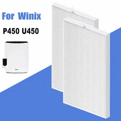 Customized H13 Replacement Hepa Filter for Winix P450 U450 Air Purifier (2 pack)