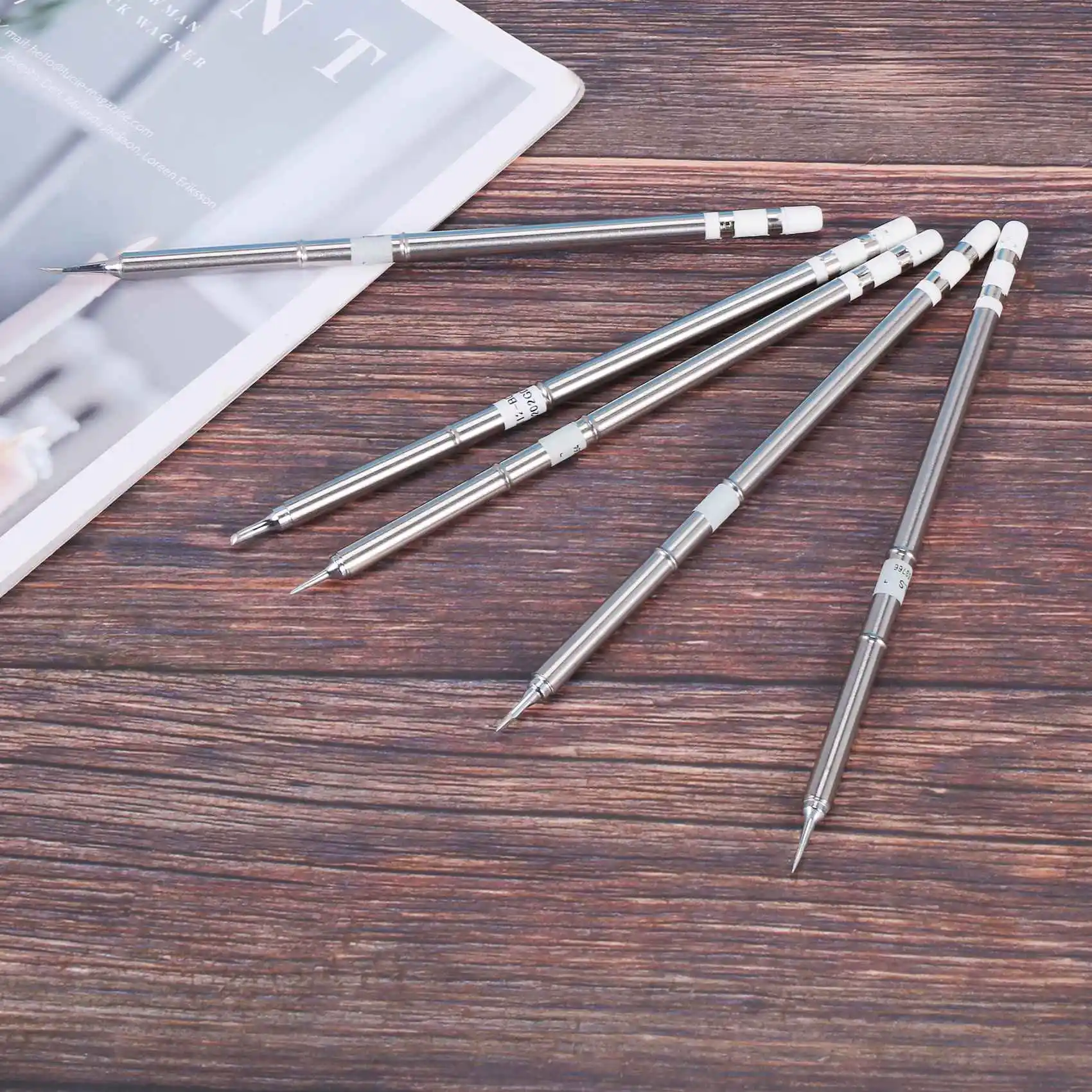 AFOURT-T12 سبيكة لحام نصائح مجموعة خاصة T12-BCM2 ILS KU C1 JL02 للهاتف المحمول وإصلاح الكمبيوتر #4