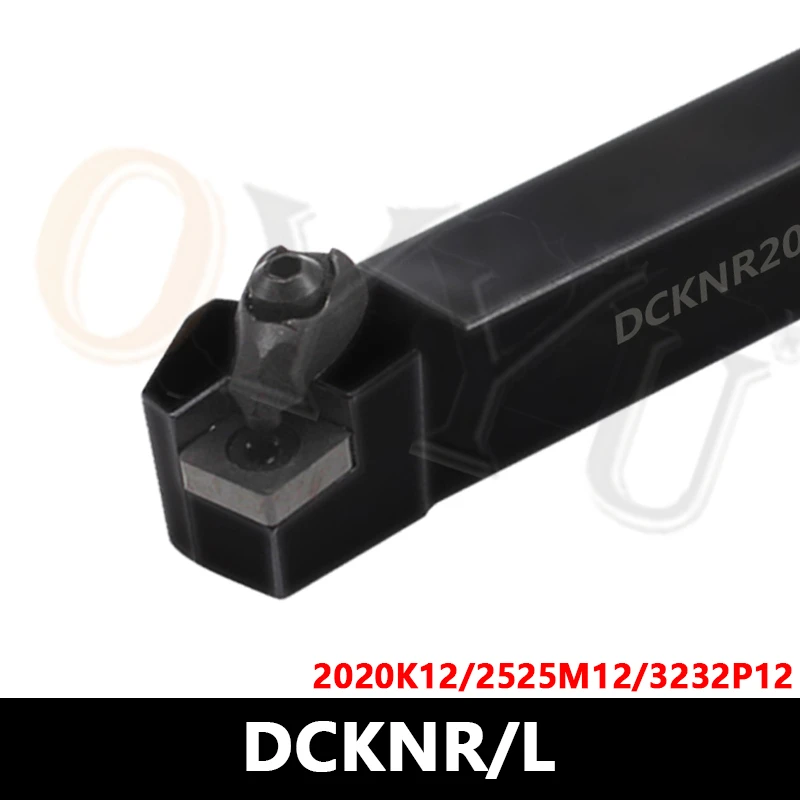 DCKNR DCKNR2020K12 External Turning Tool DCKNR2525M12 DCKNR2020 DCKNR2525 DCKNL3232P12 Lathe Cutting Shank For CNMG Inserts