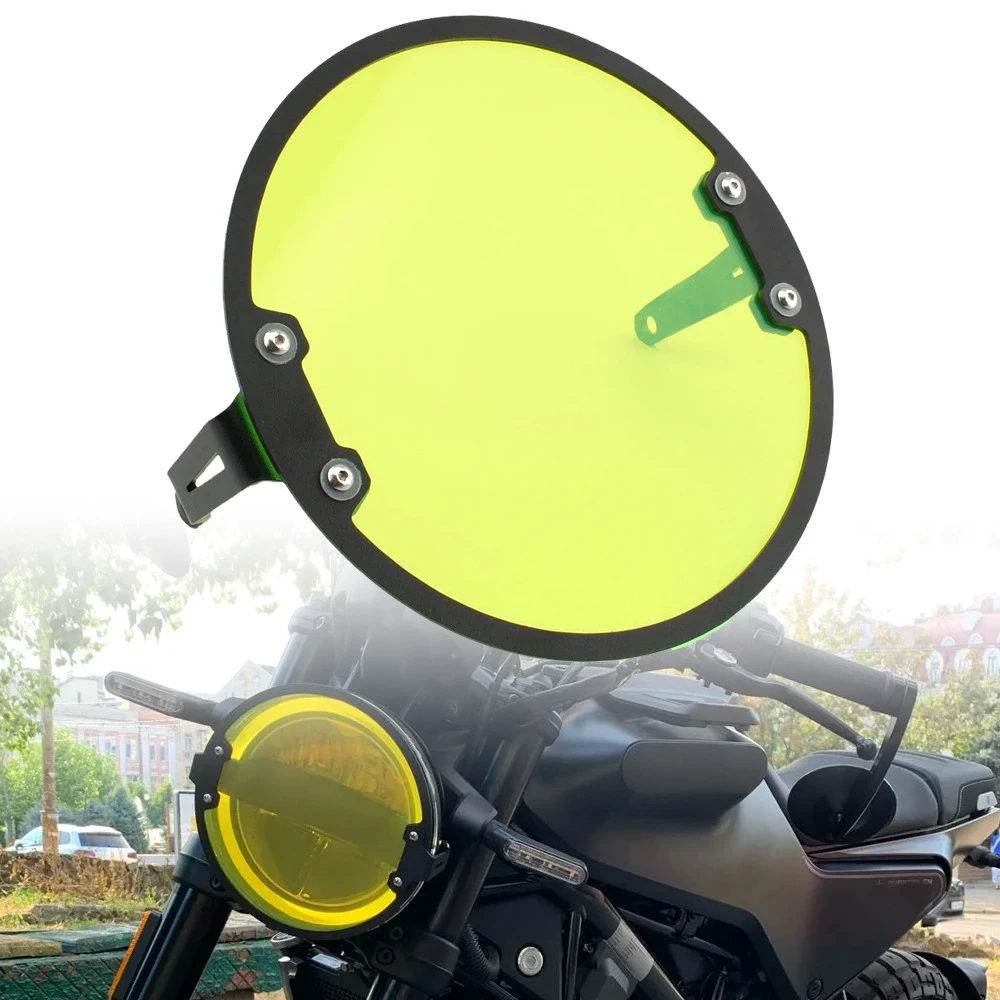 

For Husqvarna Svartpilen 401 250 Vitpilen 401 2020-2024 Headlight Protective Cover Headlight Protector Grille Guard Cover