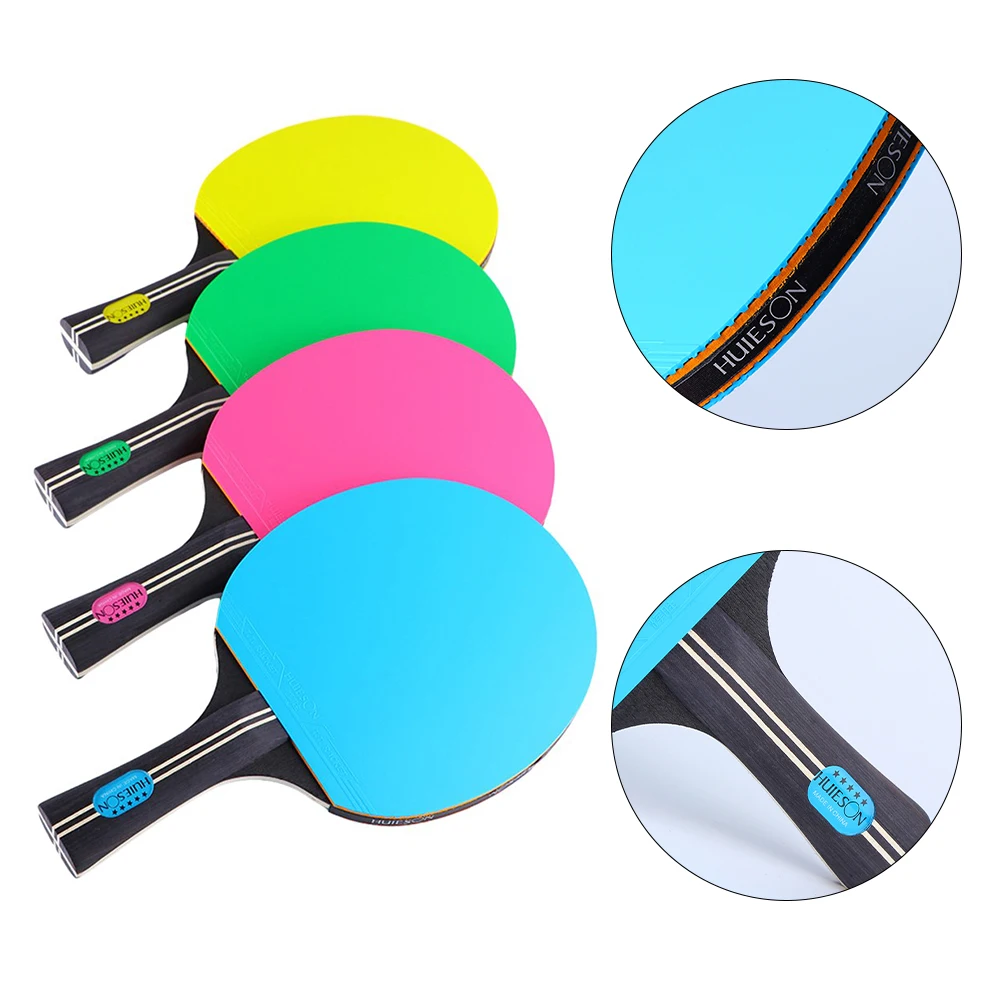 Play Like a Pro with this Strong Rotate Control Table Tennis Racket  7 Ply Wood Bat  Long Handle FL  Suitable for All Round Play