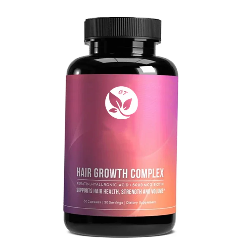 Hair Growth Vitamins For Men And Women - Natural Hair Thickening Products Containing Biotin And Zinc - Regenerated Hair Vitamins