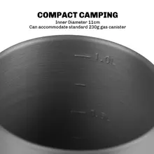 Fire Maple Collapsible Camping Pot 1L #3