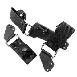 Funda cuchillo recto personalizada con clip cinturón y fijación