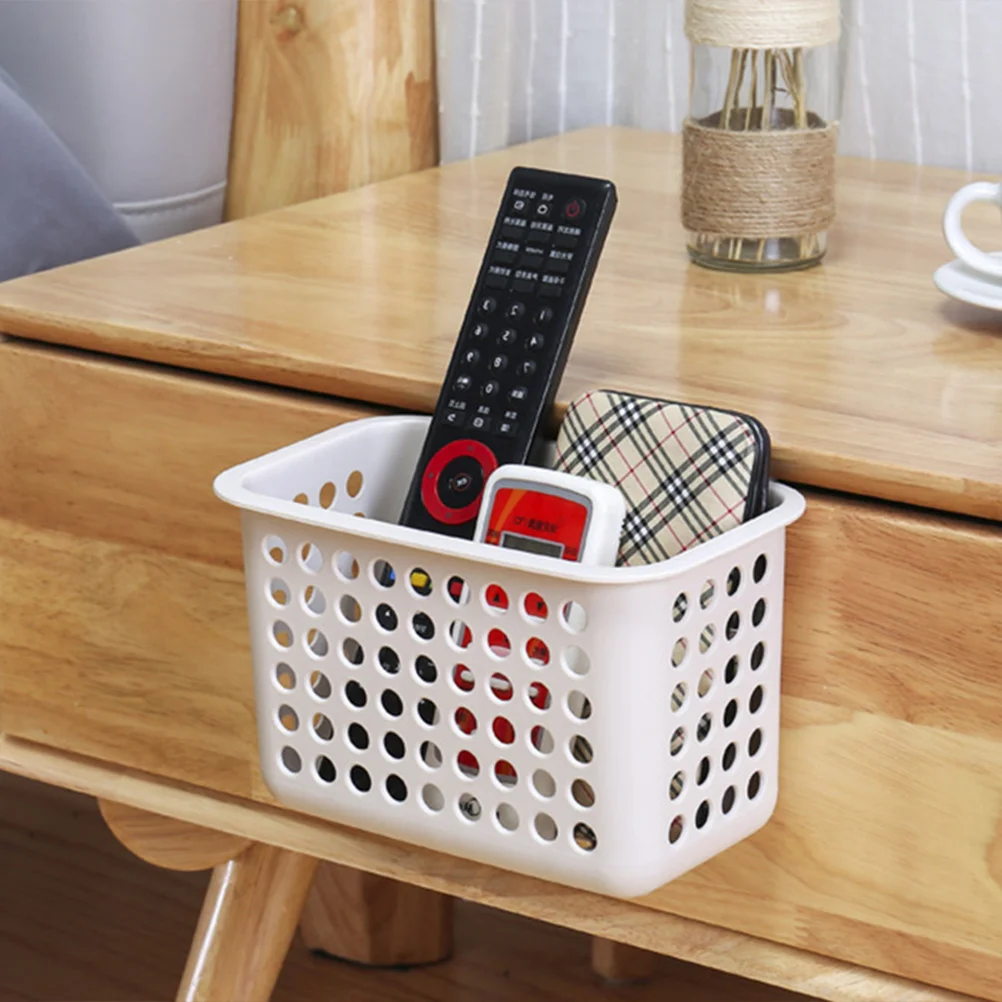 

Hollowed Out Storage Basket Kitchen Bathroom Laundry Organizer Pp Material Breathable Filter Design Hanging Basket
