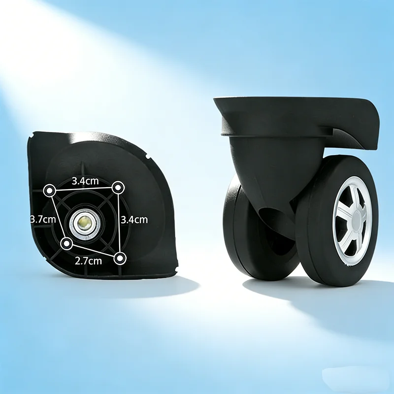 

For W045 Smooth and Durable Luggage Replacement Wheels Easy Replacement Luggage Wheels—Silent and Smooth Effortless