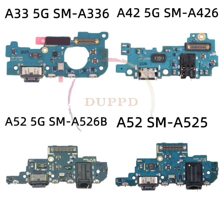 NEW For Samsung Galaxy A33 SM-A336 A42 SM-A426 A52 SM-A525 4G A54 5G USB Charger Charging Board Dock Port Connector Flex Cable