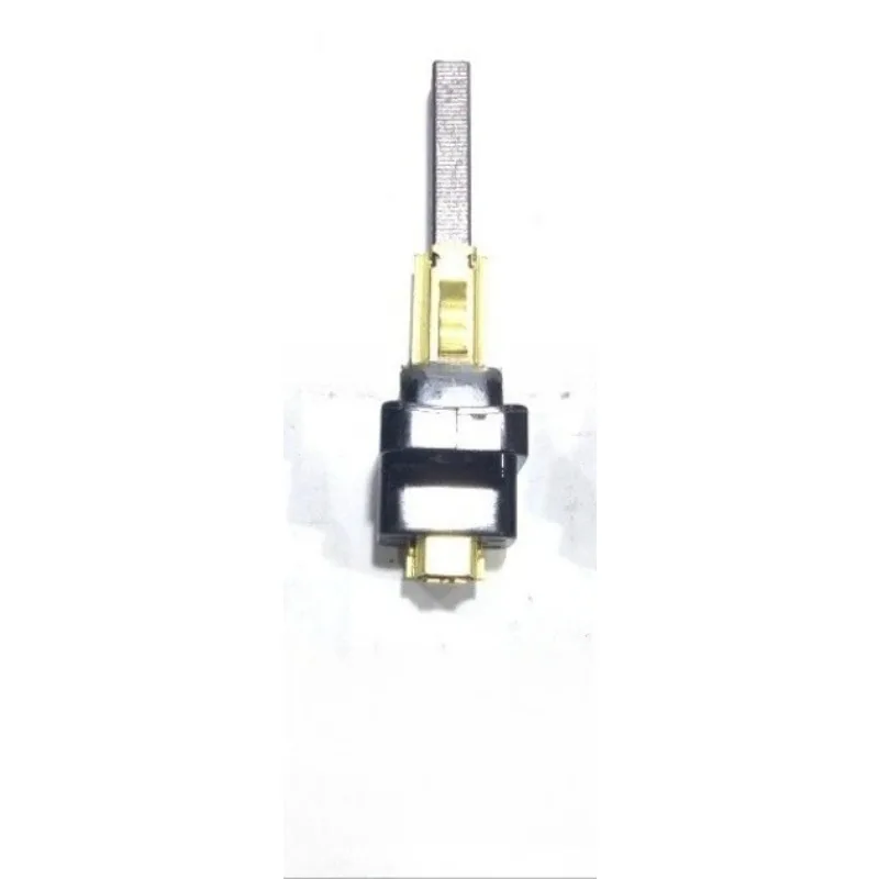 Carbon Brushes with Holder for Vacuum Cleaner Motor, Exact 6.5‑Series Dimension, Low‑Spark Design, Wear‑Proof