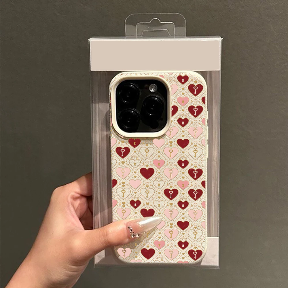 赤いハート柄アートクリエイティブデザインパターン iPhon - Art & Craft Photos のレビューと価格