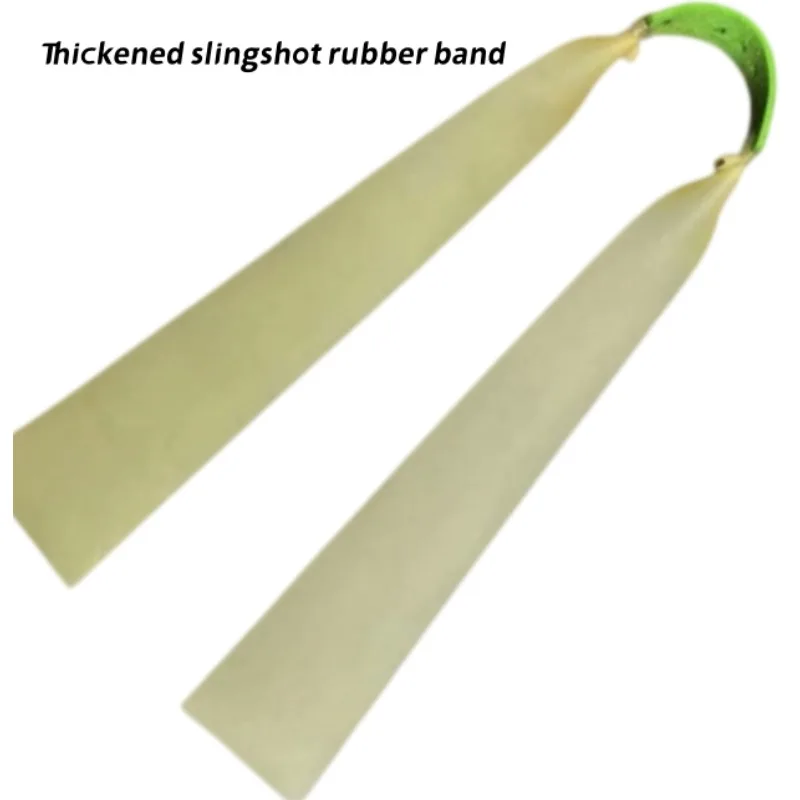 Thickened 1.5-2.0mm 40mm Wide Flat Rubber Band High Elasticity Plain Colour Slingshot Shooting Accessories Rubber Band