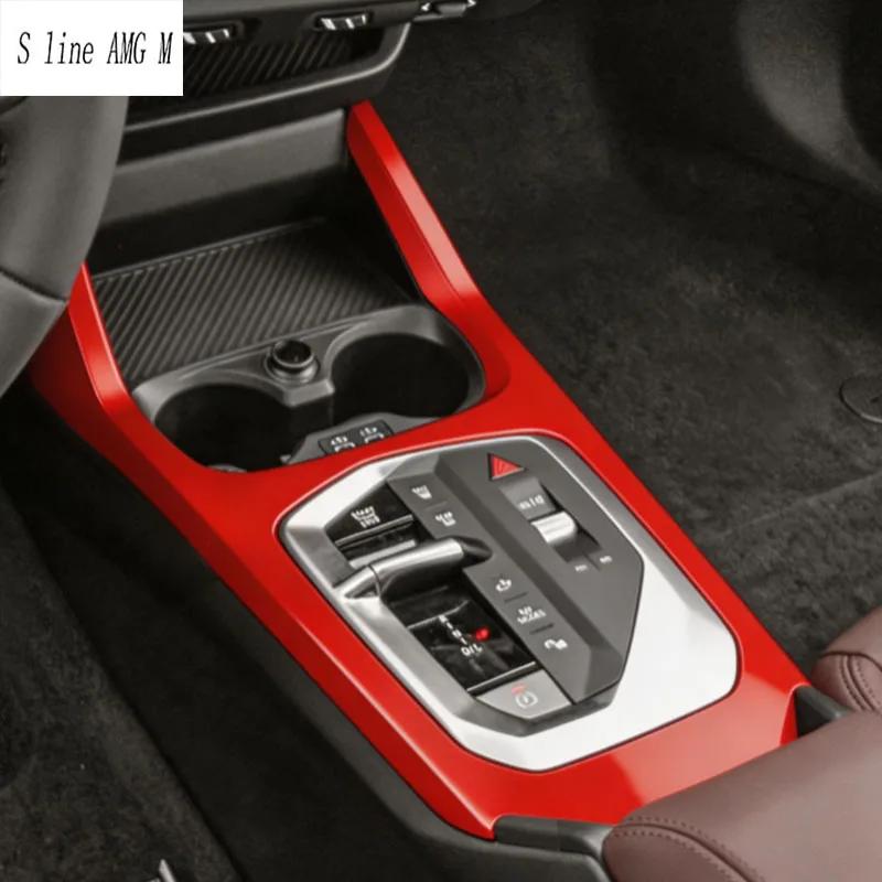 For BMW 1 2 Series F70 F74 2024-2026 RHD Car gear shift Center Console Stowing Tidying Door Armrest Box Cover Trim Accessories