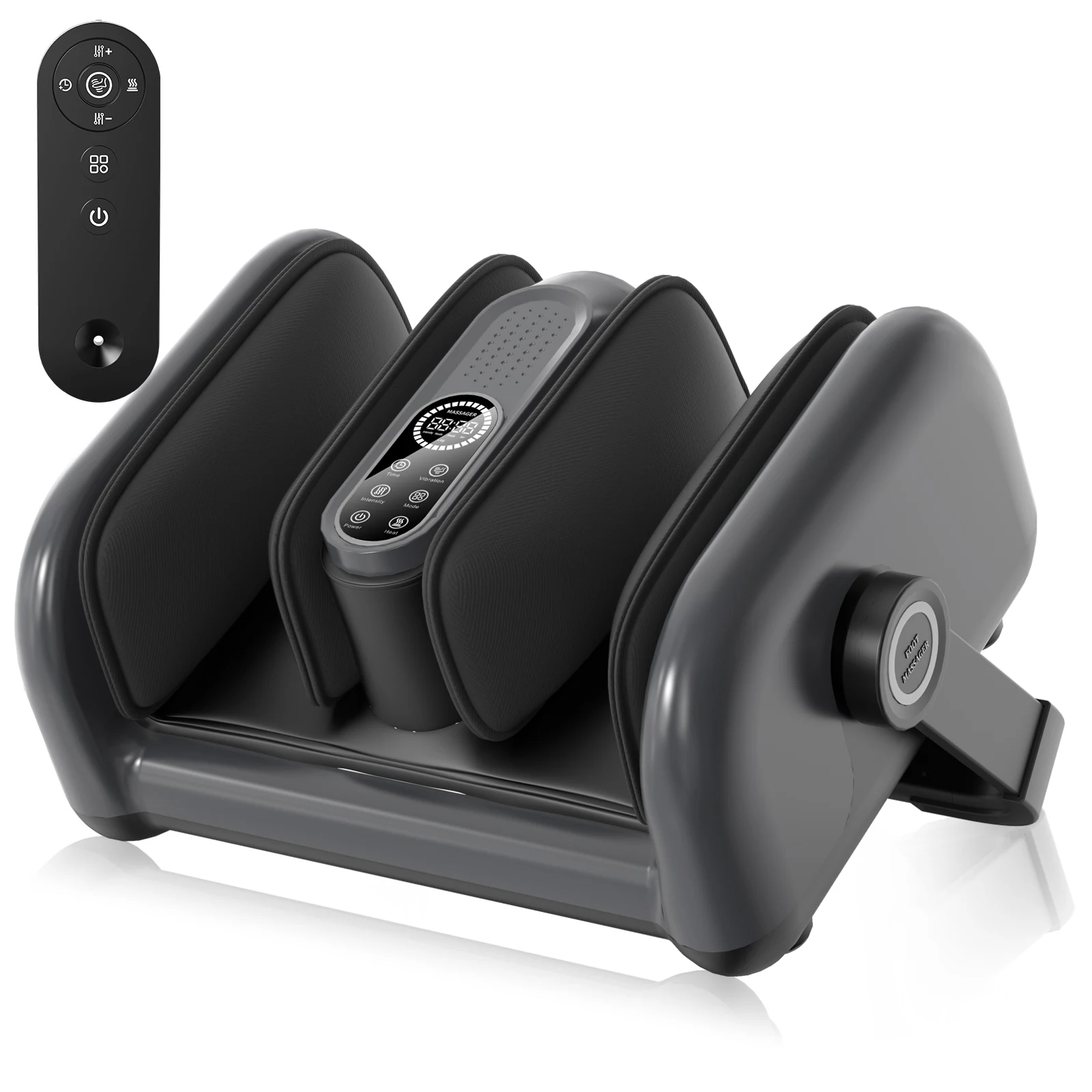 

STLFDeluxe Shiatsu Foot Massager for Home Use High Quality Air Pressure Deep Kneading Rolling Vibrating Leg Massage Device