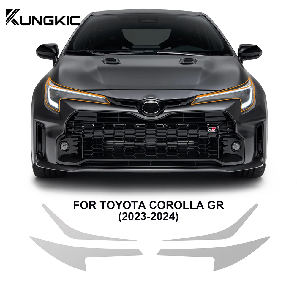 Pre Cut dla Toyota Corolla GR 2023 2024 PPF Przezroczysta folia ochronna na lakier samochodowy Naklejka na karoserię Zestaw folii Naklejka przeciw zarysowaniom