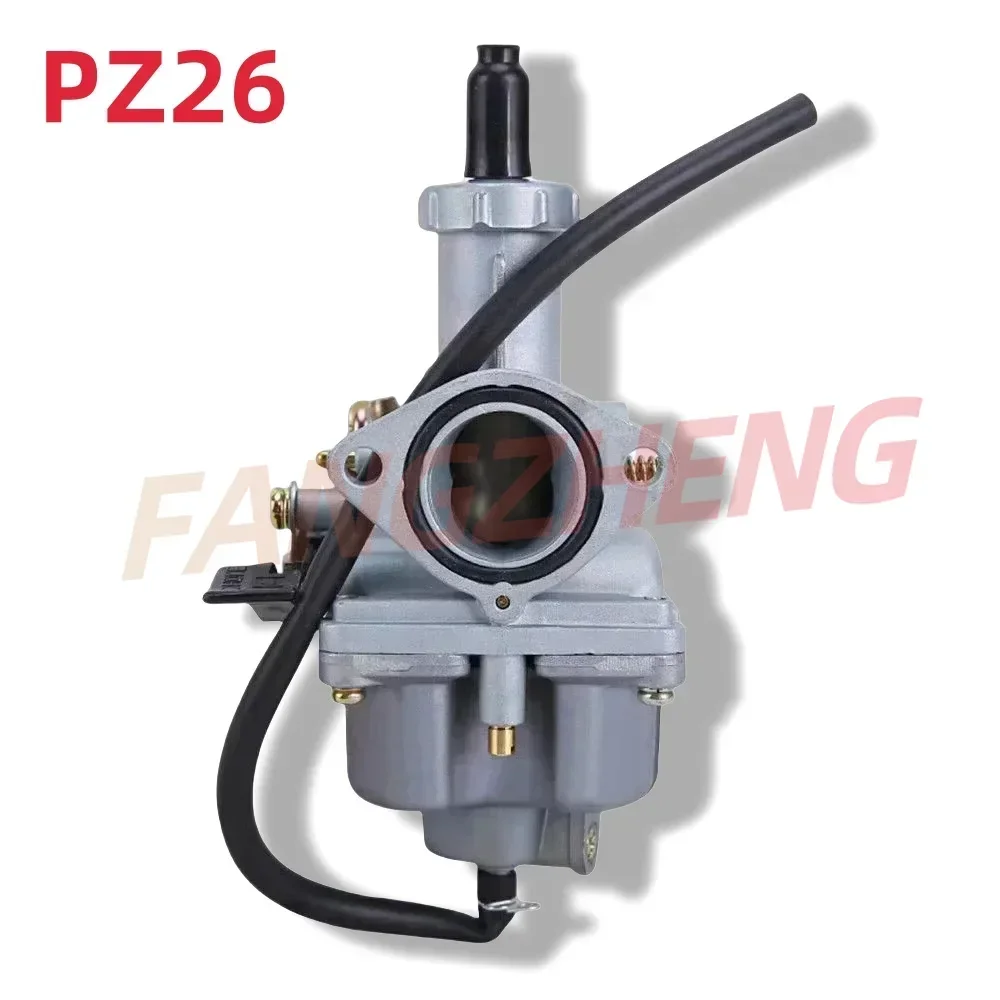 PZ26 26mm Motorcycle Carburetor 2T 4T Universal For CG125 Honda 125CC Racing Motocross Air Intake Fuel Equipment Accessory