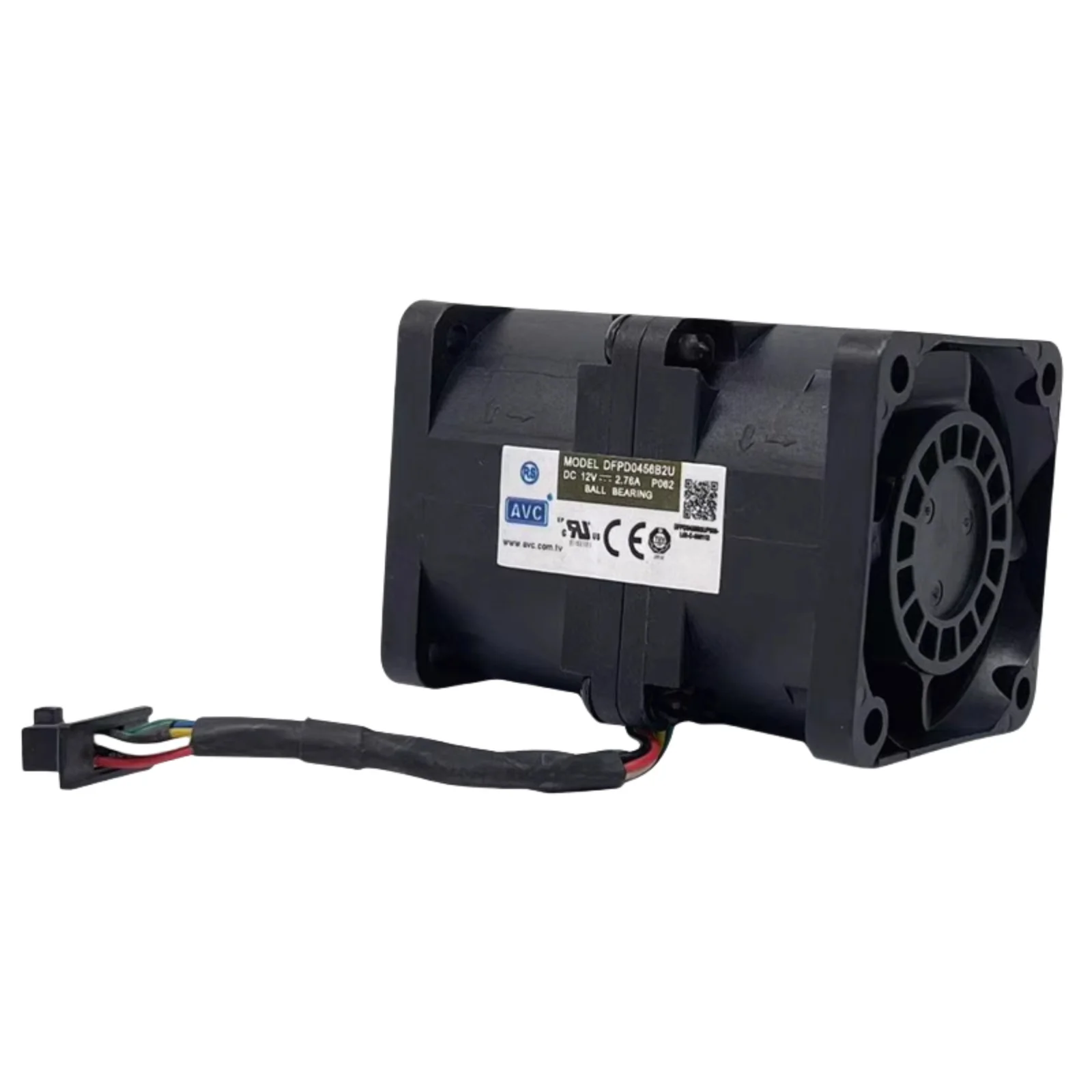 DFPD0456B2U 12V 23000RPM Axial Server Fan | 40x40x56mm Dual Ball Bearing Blower | High-Static Pressure Cooling for 1U/2U Racks​