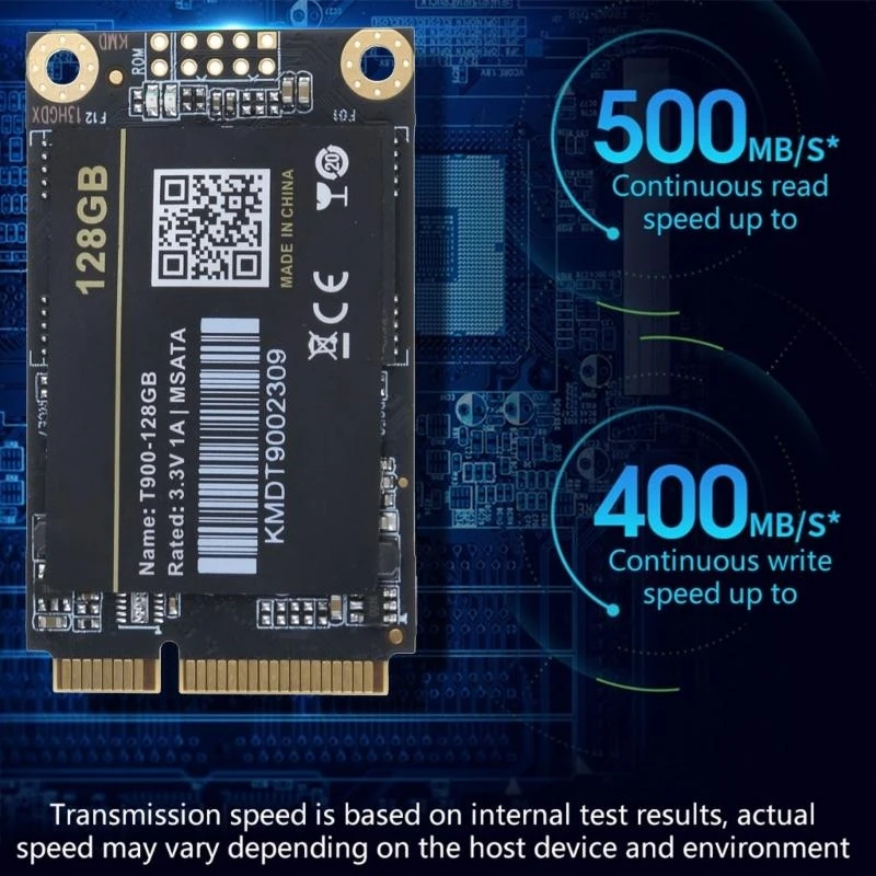 5x3cm T900 Series SSD Drive T900 Series SSD 128GB mSATA