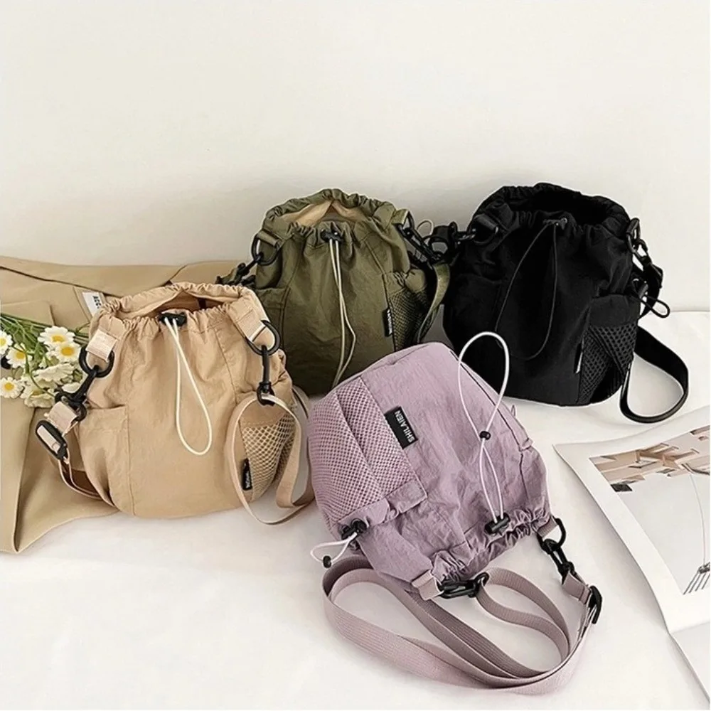 

Fashion Single Shoulder Shoulder Bag Solid Color Nylon Crossbody Bag Lightweight Women's Bag Outdoor
