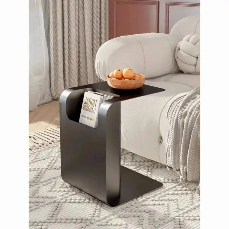 Type C Cof-fee Table Cream Wabi-sabi Wi-nd Sofa Side Tea Small Apartment Bay Window, Cabinet