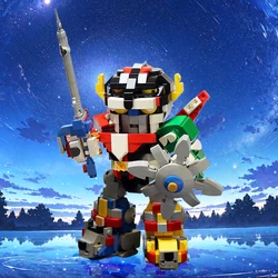 MOC Voltroned Robot Building Blocks King of Beasts Robot Action Figure Bricks Model Toys Children Birthday Gifts Assemble Toys