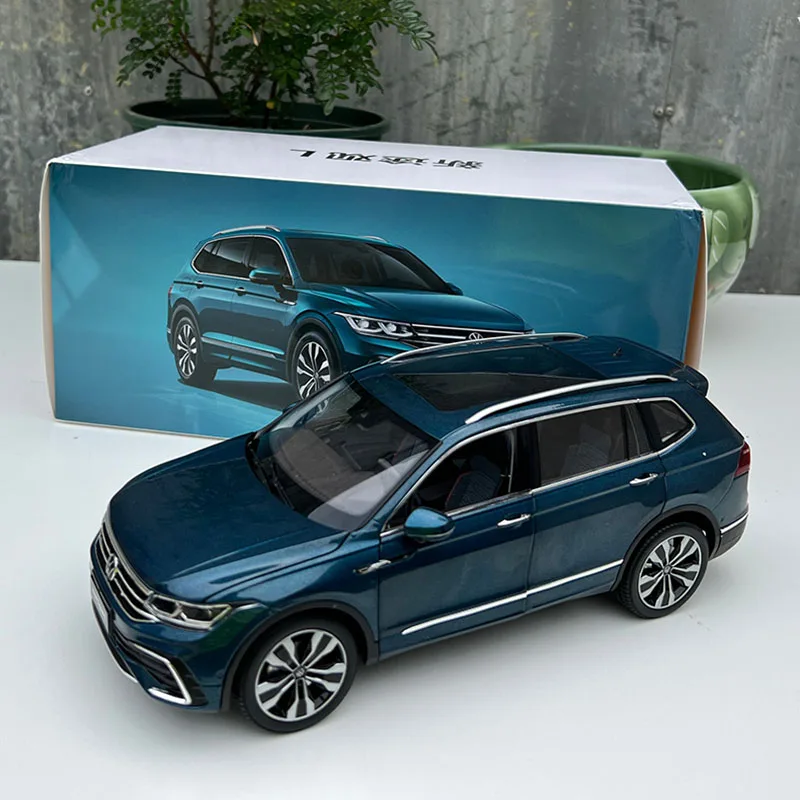 1:18 New TIGUAN L SUV Alloy Car Diecasts & Toy Vehicles Metal Model Luxury Car Simulation Boys Gifts Collection