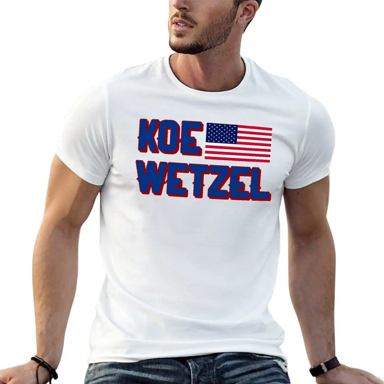 

Koe Wetzel T-Shirt t shirt for man 100 percent cotton graphic t shirts for man T-Shirt