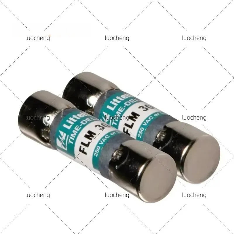 10PCS New Original FUSE for FLM 1A 2A 3A 4A 5A 6A 7A 8A 10A 12A 15A 20A 25A 30A 250VAC time-delay fuse