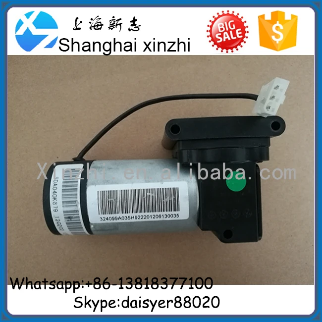 SCR ECF Urea Pump Motor A040K757 PA66 ECOFIT urea pump motor vehicle diesel vehicles commercial vehicles SCR after treatment