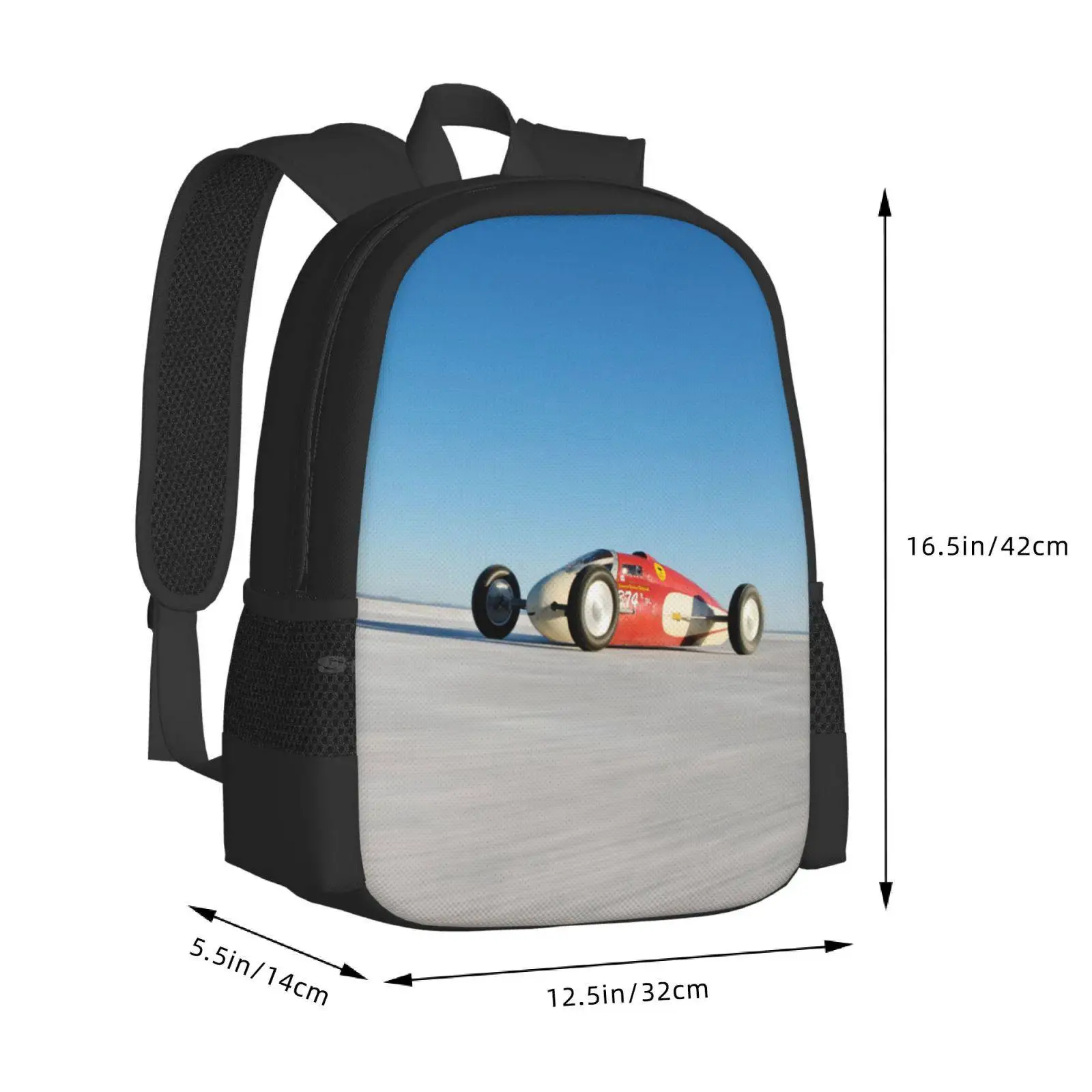 Geist des Sonnenscheins bei Vollgas Mode Muster Design Reise Laptop Schule Rucksack Tasche Bauch Tank Geist des Sonnenscheins