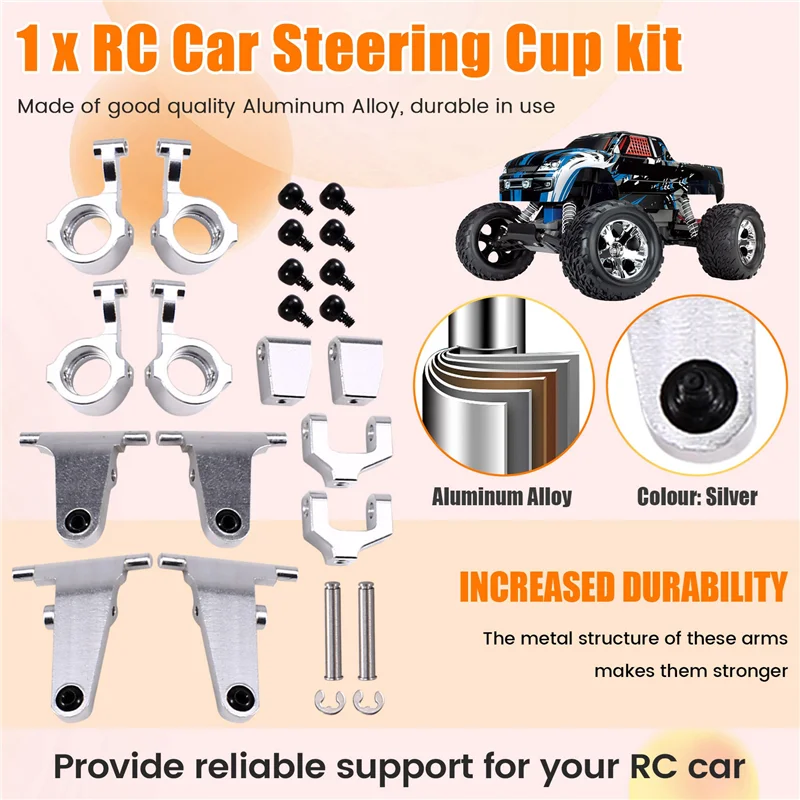 VO-untuk MX5 NXS RC Cangkir Kemudi Logam Mobil Set Lengan Ayun Atas Bawah Suku Cadang Peningkatan Posting Bodi Braket Menara Kejut