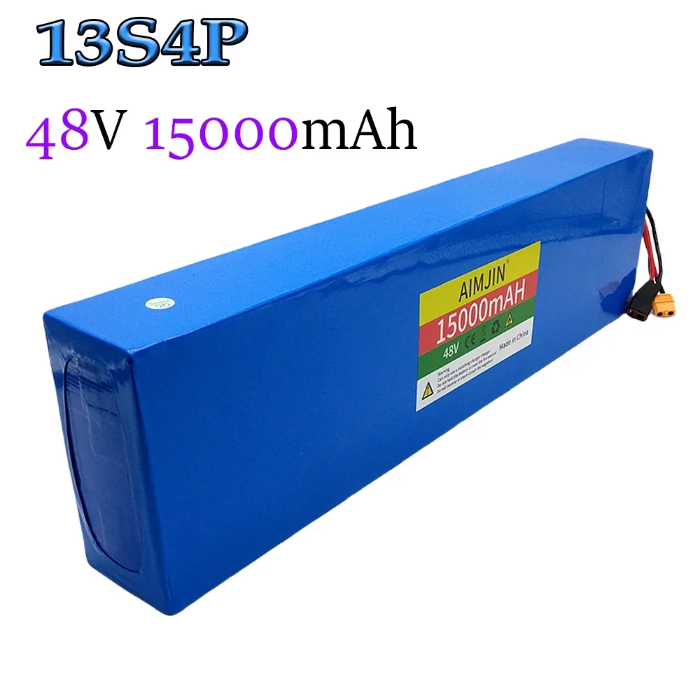 Used for Kugoo M4/MaxSpeed lithium-ion battery 13S4P 48V 15000mAh built-in BMS  rechargeable battery pack