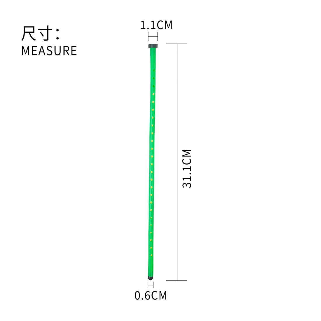 LN196 Violin F Hole Humidity Indicator Humidifier Green Rubber Hygrometer Is Suitable For Violin Maintenance Plucked Accessories