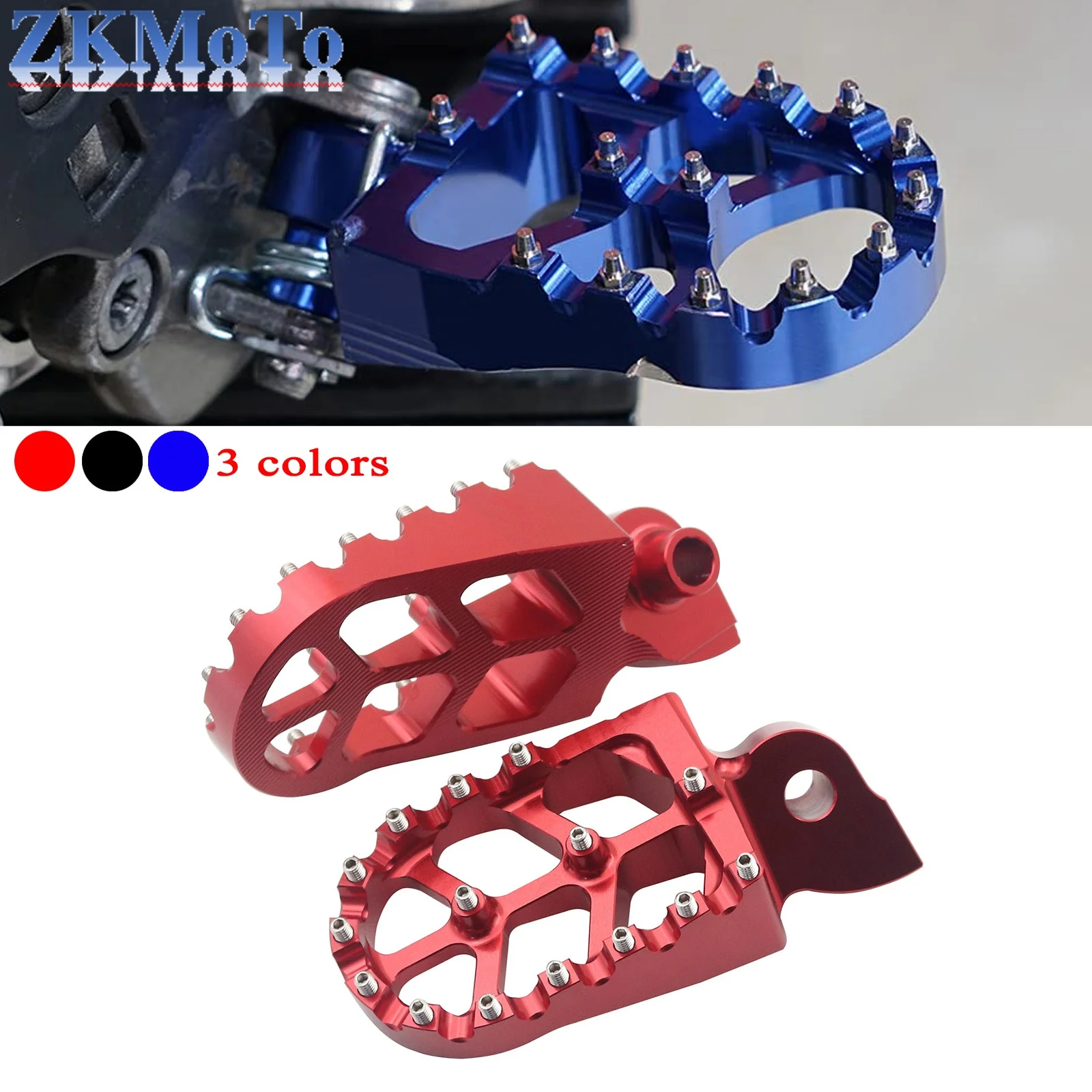 ヤマハ-yz65-yz85-yz125-yz250-yz-65-85-125-250-250f-125x-450f-wr-250f-450f用-オートバイcncフットペグ-レスト-フットレスト