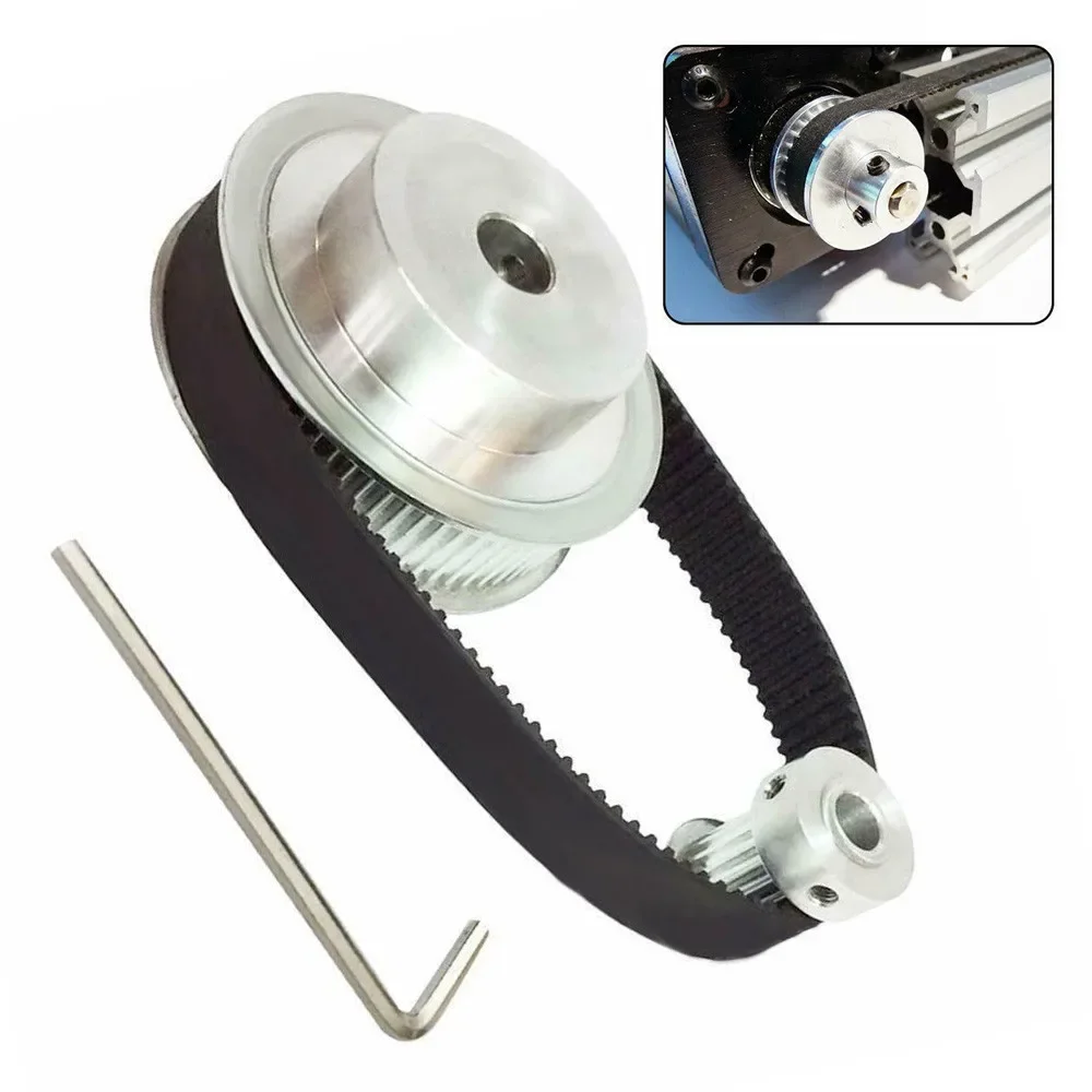 GT2 Timing Belt Pulley 20 Teeth 20-60 Teeth Bore 8mm Reduction Belt Width 6mm For Gear Hobbing Machines  DIY Accessories